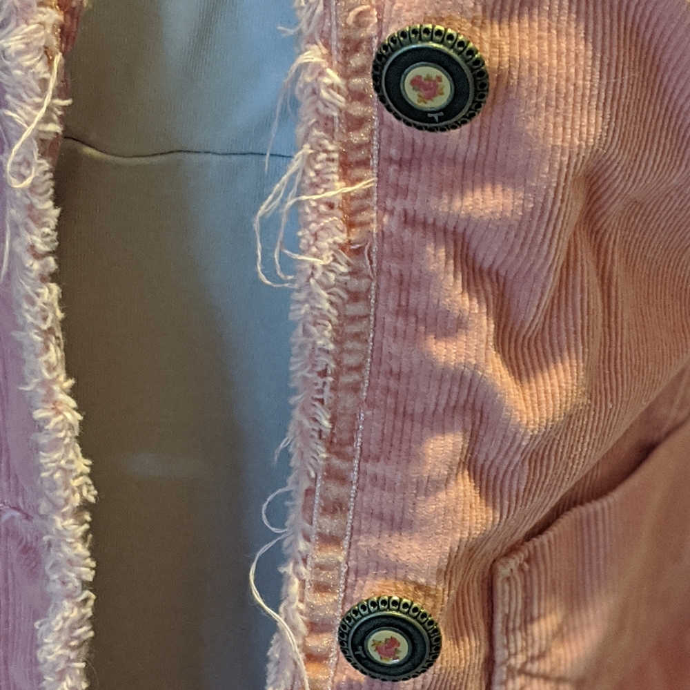 Pink Cord Jacket - Picture 4 of 11